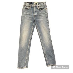 Re/done Levi’s light blue stretch denim jeans size 24